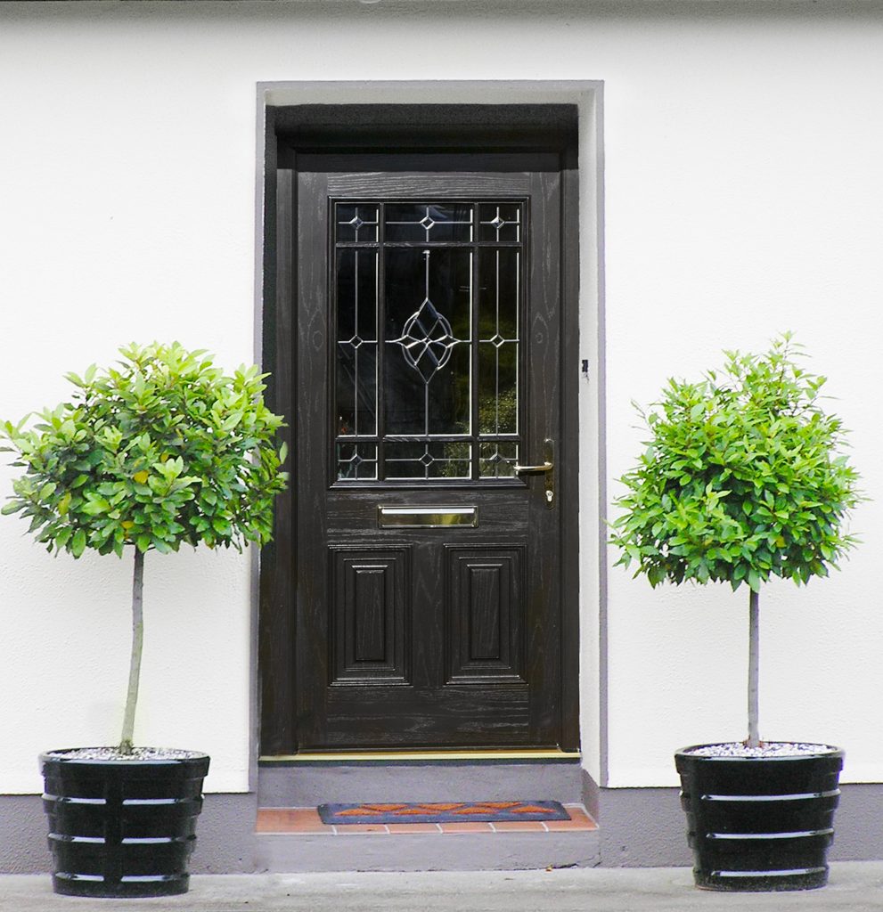 Black Composite Door