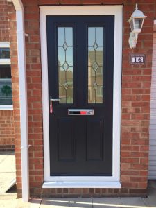 Black Composite Door