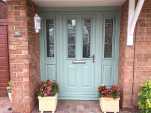 Turquoise Composite Door