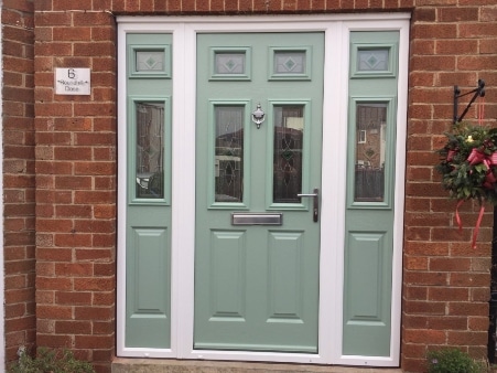 Turquoise Composite Door